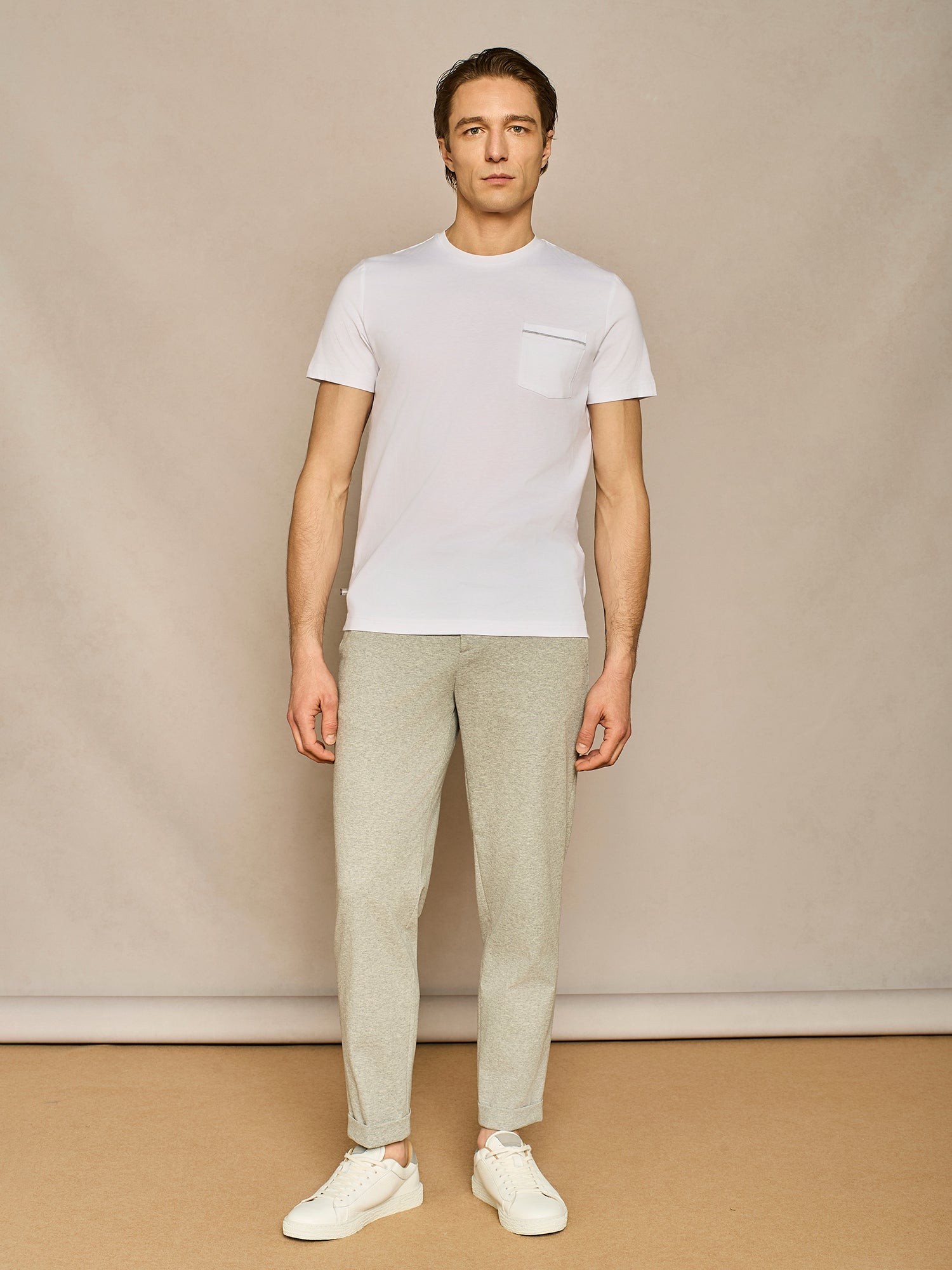 Off-white piping pocket t-shirt